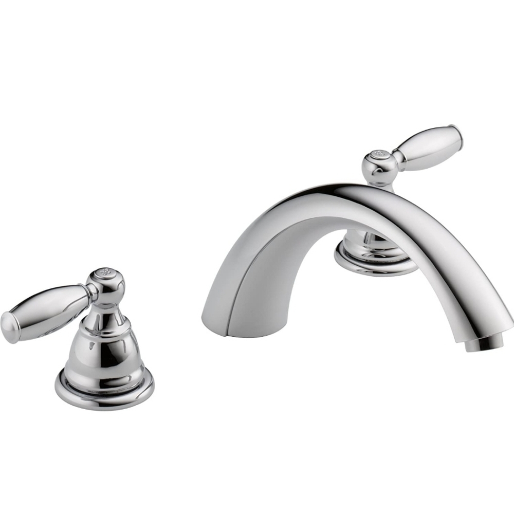 Peerless Claymore 2-Handle Widespread Roman Tub